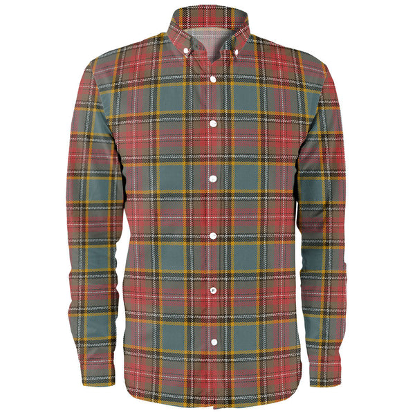 MacBeth Weathered Clan Badge Tartan Long Sleeve Shirt