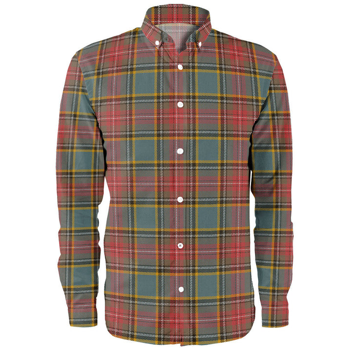 MacBeth Weathered Clan Badge Tartan Long Sleeve Shirt