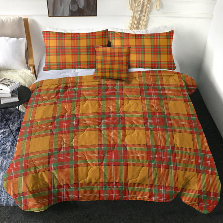 MacBrair Ancient Clan Badge Tartan Comforter