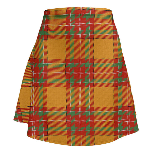 MacBrair Ancient Clan Badge Tartan Flared Skirt