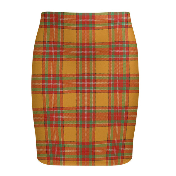 MacBrair Ancient Tartan Fitted Skirt