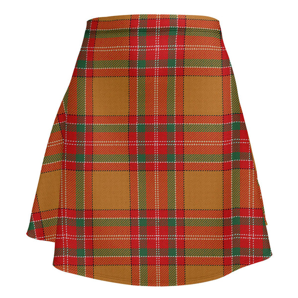 MacBrair Modern Clan Badge Tartan Flared Skirt