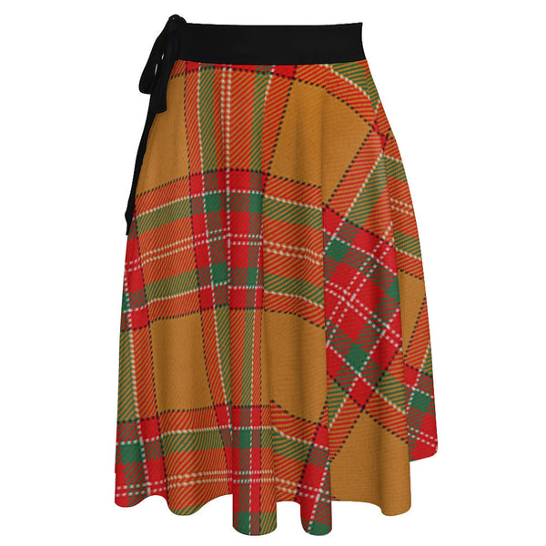 MacBrair Modern Tartan Wrap Skirt