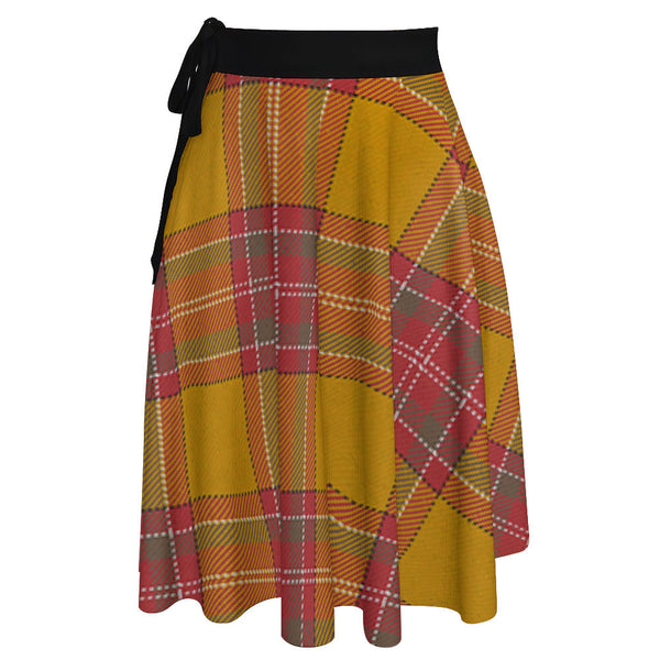 MacBrair Weathered Tartan Wrap Skirt