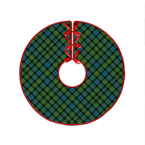 MacBride Ancient Clan Badge Tartan Christmas Tree Skirt