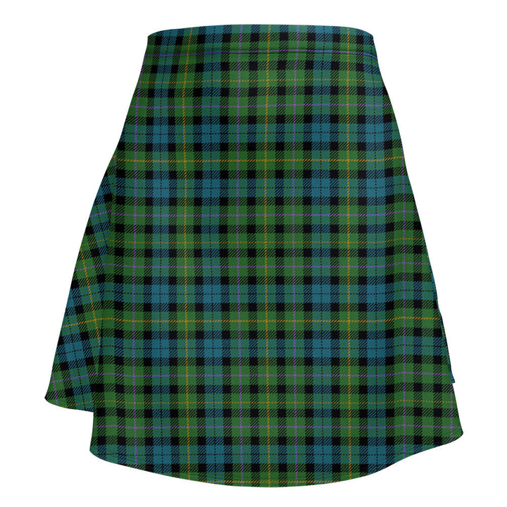 MacBride Ancient Clan Badge Tartan Flared Skirt