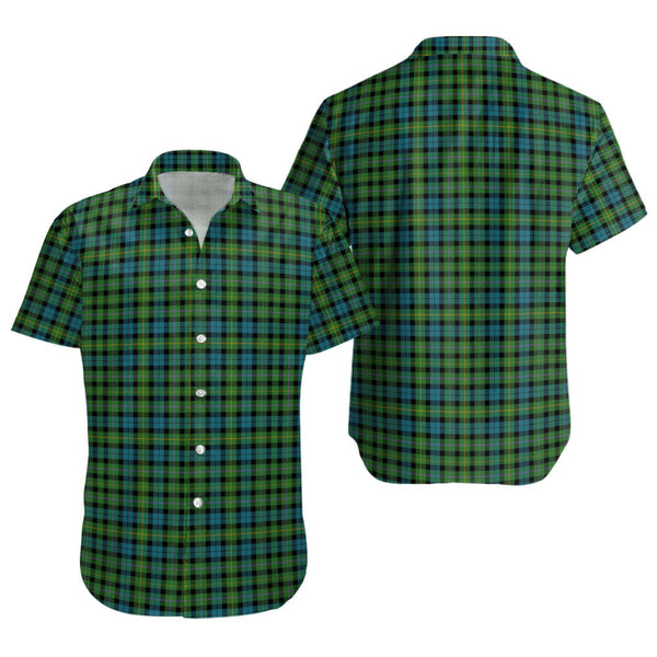 MacBride Ancient Clan Badge Tartan Short Sleeve Shirt