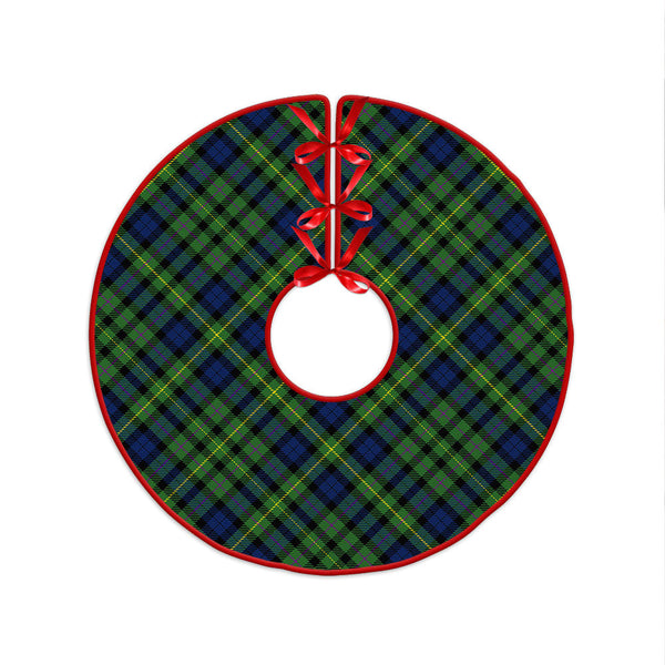 MacBride Modern Clan Badge Tartan Christmas Tree Skirt