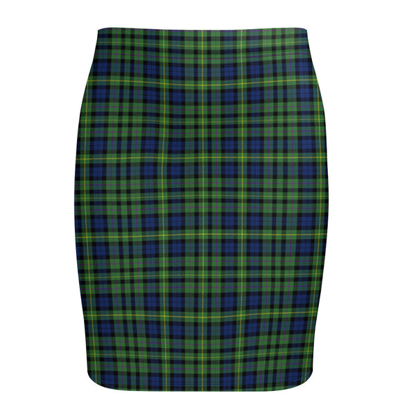 MacBride Modern Tartan Fitted Skirt