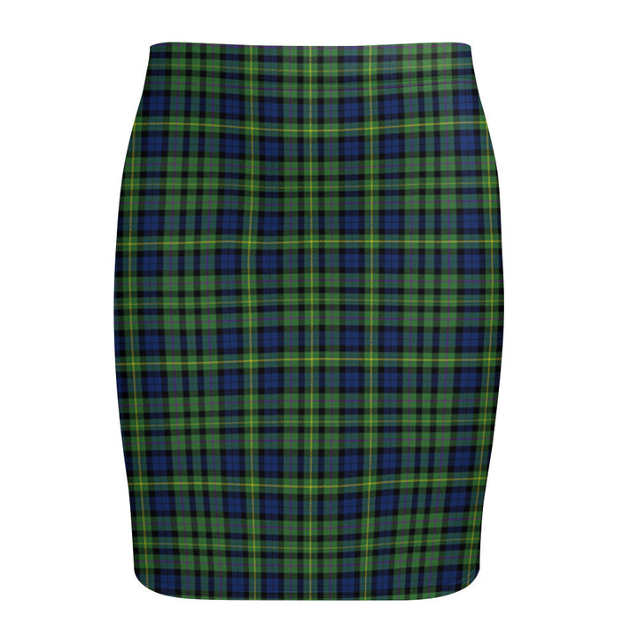 MacBride Modern Tartan Fitted Skirt