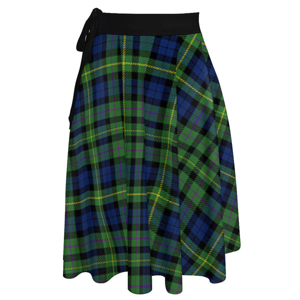 MacBride Modern Tartan Wrap Skirt
