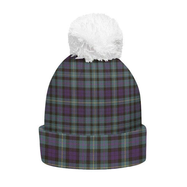MacBride Weathered Clan Badge Tartan Bobble Beanie Hat