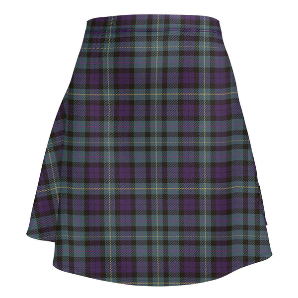 MacBride Weathered Clan Badge Tartan Flared Skirt