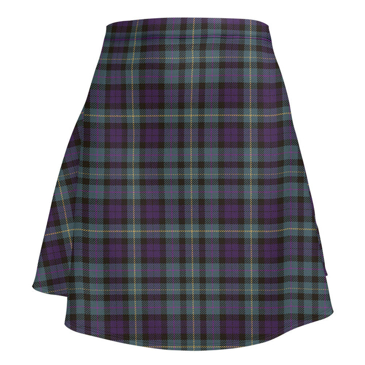 MacBride Weathered Clan Badge Tartan Flared Skirt