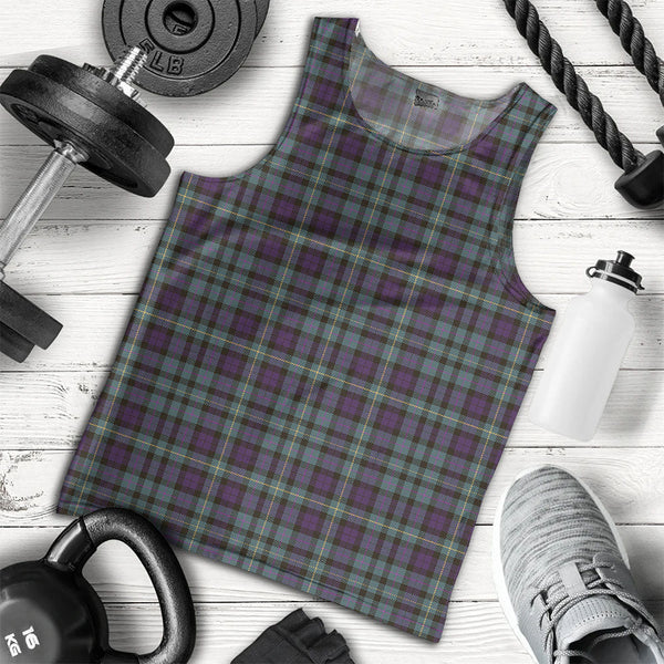 MacBride Weathered Clan Badge Tartan Men Tank Top