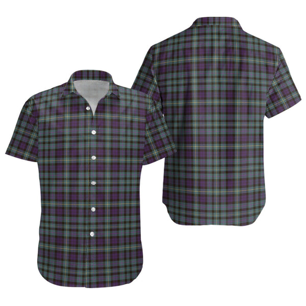 MacBride Weathered Clan Badge Tartan Short Sleeve Shirt