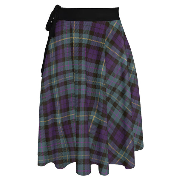 MacBride Weathered Tartan Wrap Skirt