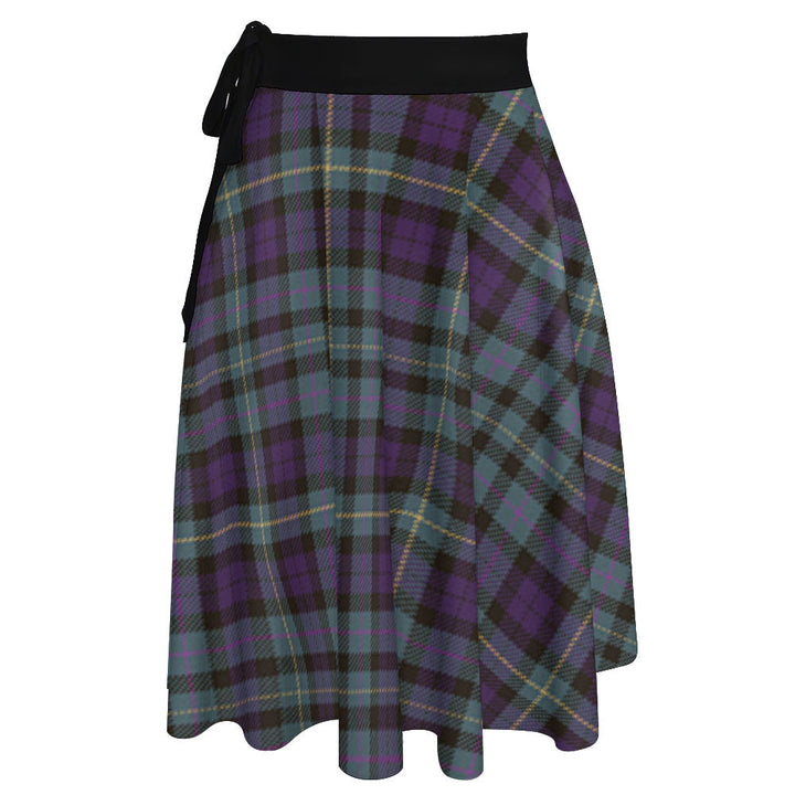 MacBride Weathered Tartan Wrap Skirt