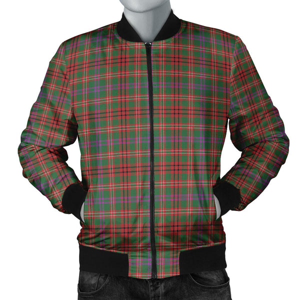 MacCall Ancient Clan Badge Tartan Bomber Jacket