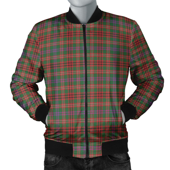 MacCall Ancient Clan Badge Tartan Bomber Jacket