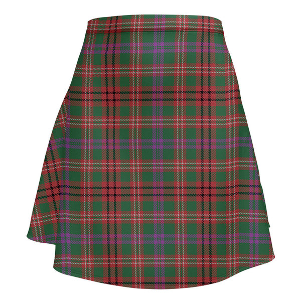 MacCall Ancient Clan Badge Tartan Flared Skirt