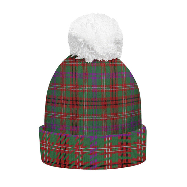 MacCall Modern Clan Badge Tartan Bobble Beanie Hat