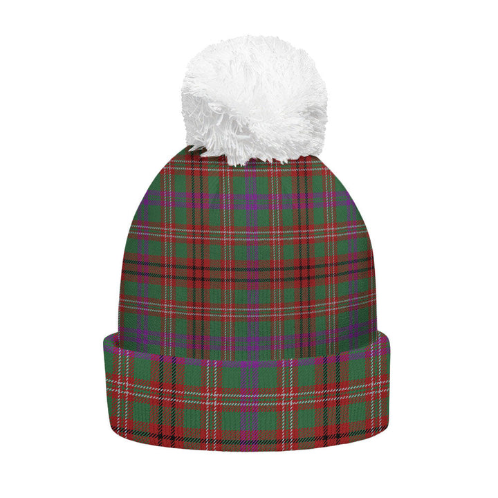 MacCall Modern Clan Badge Tartan Bobble Beanie Hat