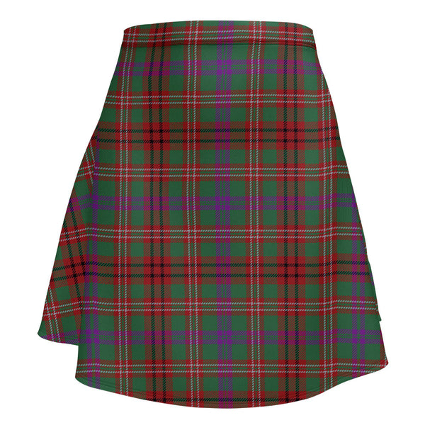 MacCall Modern Clan Badge Tartan Flared Skirt