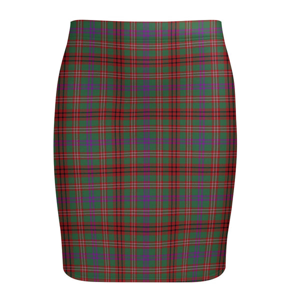 MacCall Modern Tartan Fitted Skirt