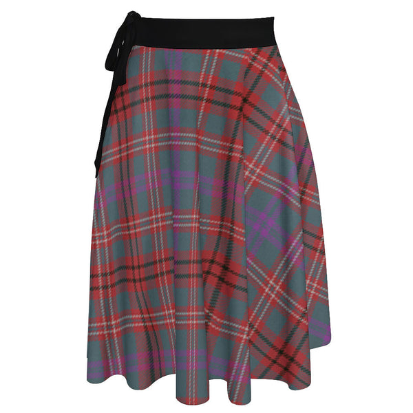 MacCall Weathered Tartan Wrap Skirt