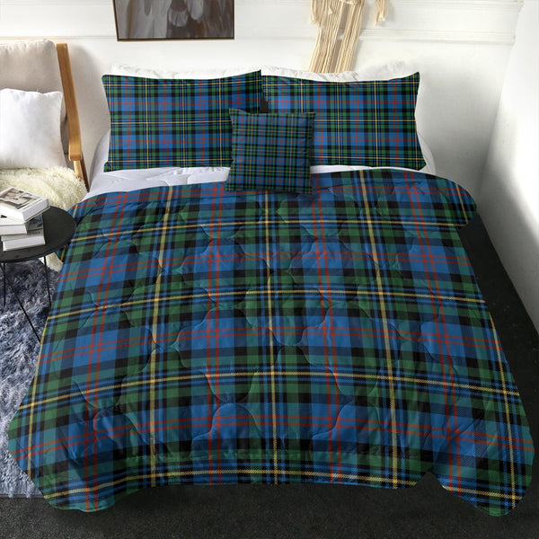MacCallum of Berwick Ancient Clan Badge Tartan Comforter