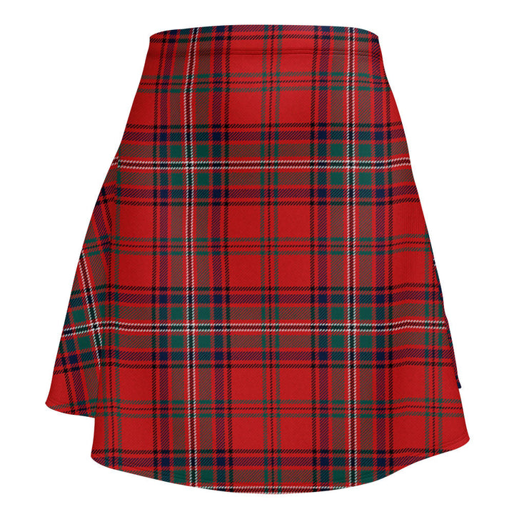 MacClure Modern Clan Badge Tartan Flared Skirt