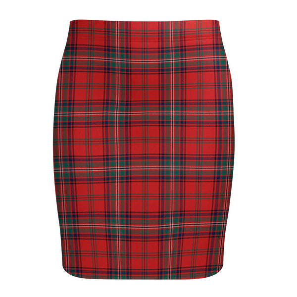 MacClure Modern Tartan Fitted Skirt