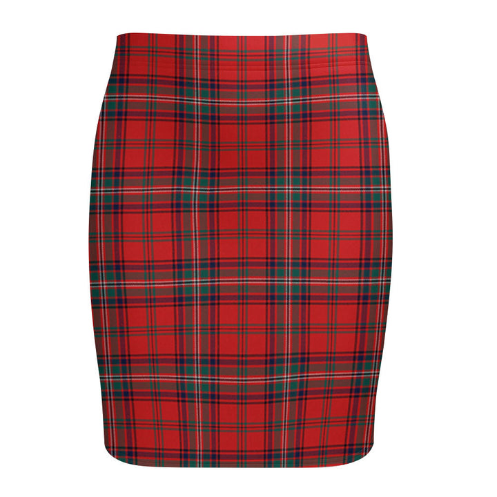 MacClure Modern Tartan Fitted Skirt