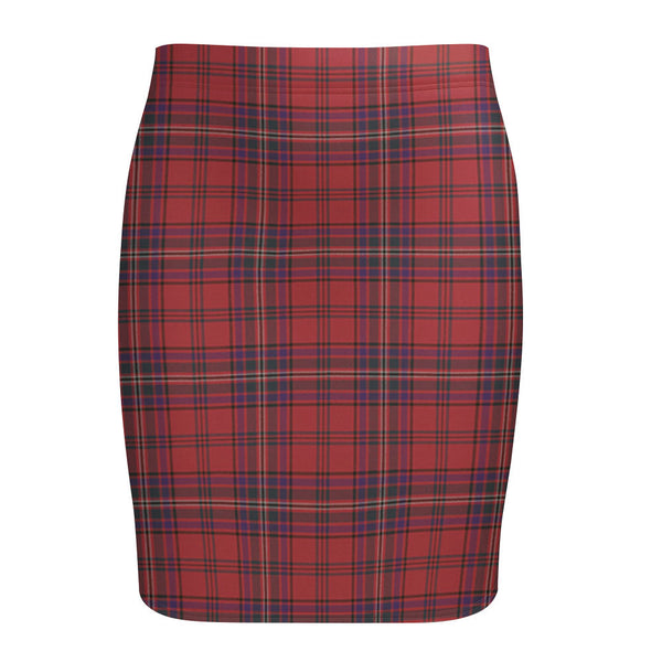 MacClure Weathered Tartan Fitted Skirt