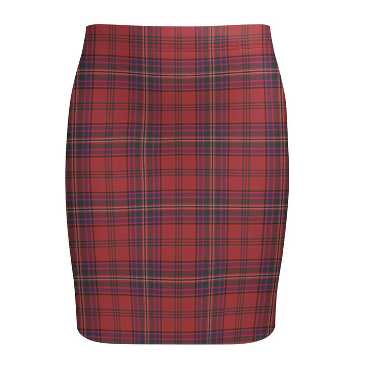 MacClure Weathered Tartan Fitted Skirt