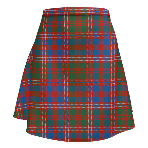 MacColl (MacCall) Ancient Clan Badge Tartan Flared Skirt
