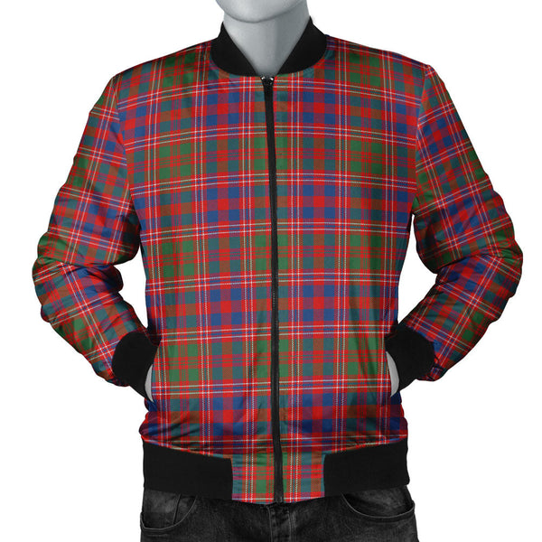 MacColl (MacCall) Modern Clan Badge Tartan Bomber Jacket