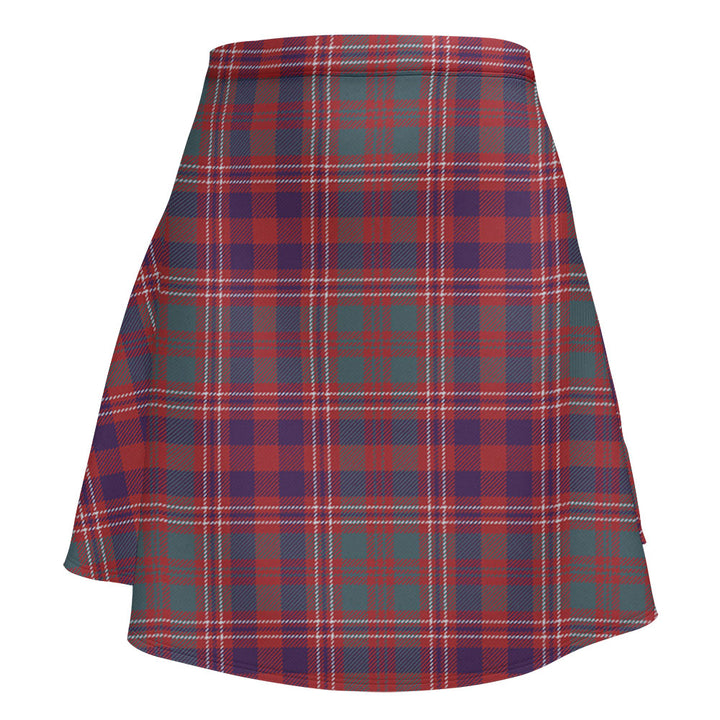 MacColl (MacCall) Weathered Clan Badge Tartan Flared Skirt