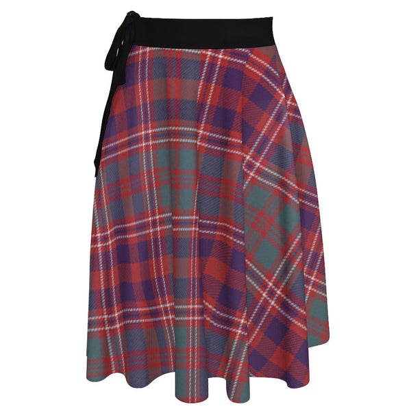 MacColl (MacCall) Weathered Tartan Wrap Skirt