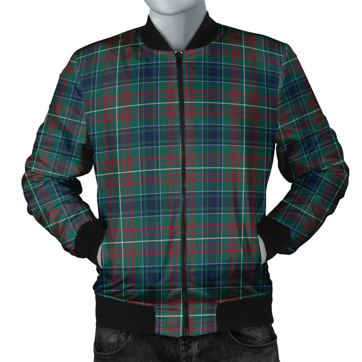 MacConnell Modern Clan Badge Tartan Bomber Jacket