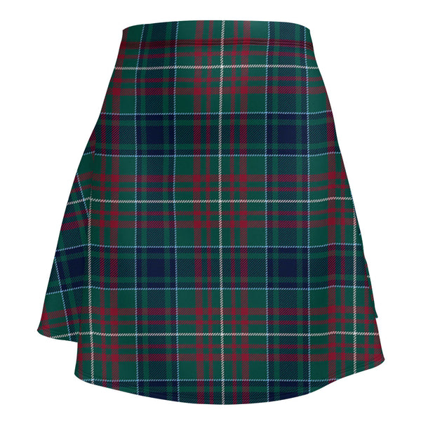 MacConnell Modern Clan Badge Tartan Flared Skirt