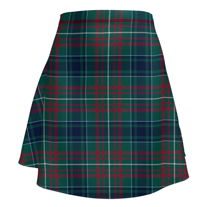 MacConnell Modern Clan Badge Tartan Flared Skirt