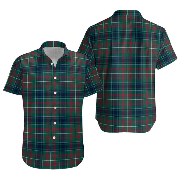 MacConnell Modern Clan Badge Tartan Short Sleeve Shirt