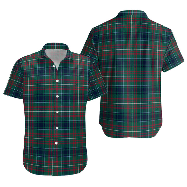 MacConnell Modern Clan Badge Tartan Short Sleeve Shirt