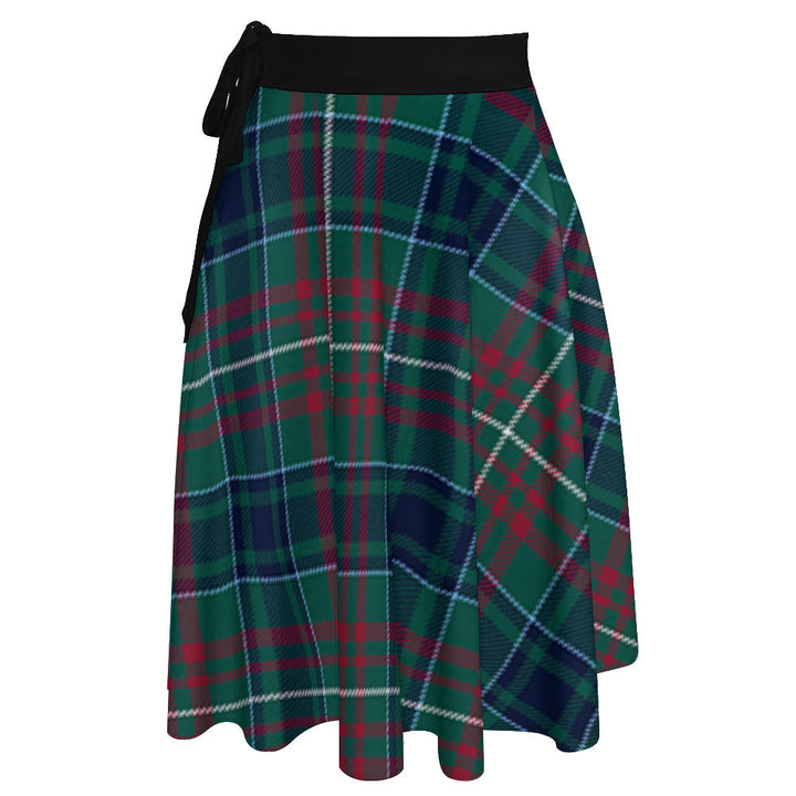 MacConnell Modern Tartan Wrap Skirt