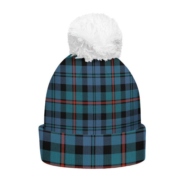 MacCorquodale Ancient Clan Badge Tartan Bobble Beanie Hat