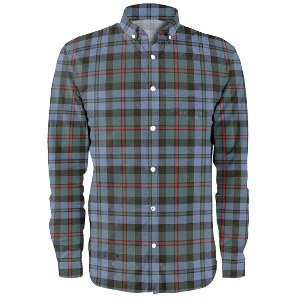 MacCorquodale Weathered Clan Badge Tartan Long Sleeve Shirt