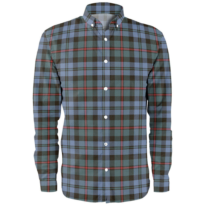 MacCorquodale Weathered Clan Badge Tartan Long Sleeve Shirt