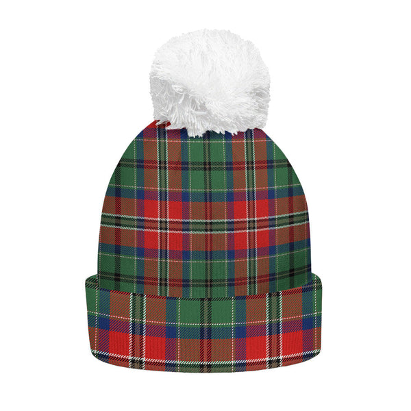 MacCulloch Modern Clan Badge Tartan Bobble Beanie Hat
